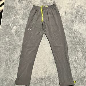 Under Armour Pants Mens Medium Storm Vent Running Training Gray Lightweight